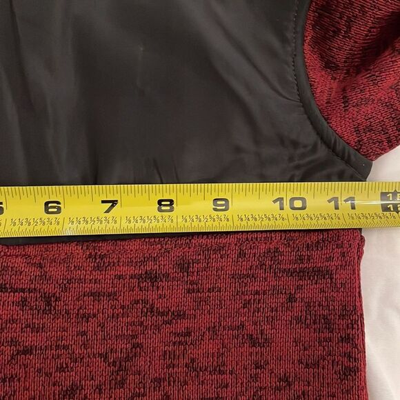 Timberland Red Black Pullover Knit 1/2 Zip Top Kids Size 18M Outdoors - Picture 6 of 10